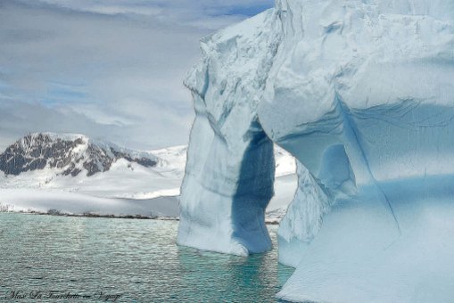 Antarctique falaise de glace