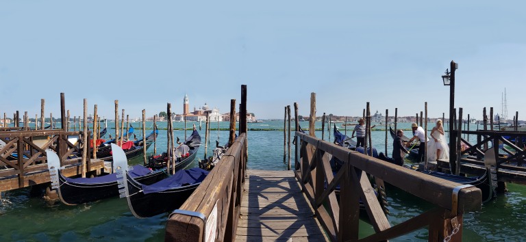 La Mariée en Gondole Venise Panoramique (4 photos) w